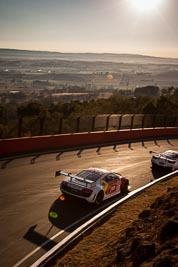 3;3;9-February-2014;Audi-R8-LMS-Ultra;Australia;Bathurst;Bathurst-12-Hour;Laurens-Vanthoor;NSW;New-South-Wales;Phoenix-Racing;Rahel-Frey;Rene-Rast;René-Rast;Topshot;auto;endurance;motorsport;racing;sky;sun;wide-angle