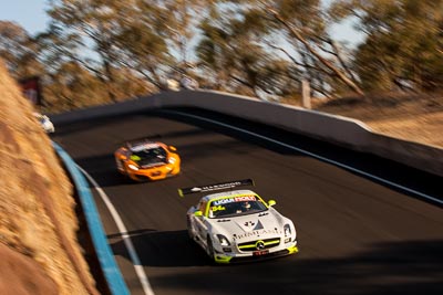 84;9-February-2014;Australia;Bathurst;Bathurst-12-Hour;HTP-Motorsport;Harold-Primat;Maximilian-Buhk;Mercedes‒Benz-SLS-AMG-GT3;NSW;New-South-Wales;Thomas-Jaeger;Thomas-Jäger;auto;endurance;motion-blur;motorsport;racing;telephoto