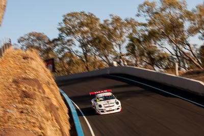 51;51;9-February-2014;Andrew-MacPherson;Australia;Bathurst;Bathurst-12-Hour;Ben-Porter;Garth-Walden;IMAKKWIKMIT;NSW;New-South-Wales;Porsche-911-GT3-Cup-S;auto;endurance;motion-blur;motorsport;racing;telephoto