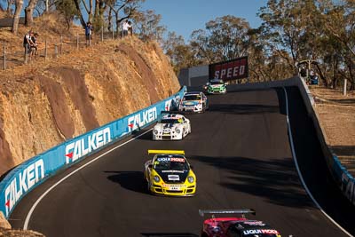 6;65;6;65;9-February-2014;Australia;Bathurst;Bathurst-12-Hour;Ben-Schoots;Daytona-Sportscar-Coupe;Garth-Duffy;Jamie-Augustine;Michael-Hector;NSW;New-South-Wales;Paul-Freestone;Porsche-997-GT3-Cup;Richard-Gartner;SAFE‒T‒STOP;Stewart-Kostera;auto;endurance;motorsport;racing;telephoto