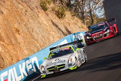 84;9-February-2014;Australia;Bathurst;Bathurst-12-Hour;HTP-Motorsport;Harold-Primat;Maximilian-Buhk;Mercedes‒Benz-SLS-AMG-GT3;NSW;New-South-Wales;Thomas-Jaeger;Thomas-Jäger;auto;endurance;motorsport;racing;super-telephoto