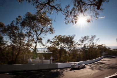 51;51;9-February-2014;Andrew-MacPherson;Australia;Bathurst;Bathurst-12-Hour;Ben-Porter;Garth-Walden;IMAKKWIKMIT;NSW;New-South-Wales;Porsche-911-GT3-Cup-S;auto;endurance;motorsport;racing;sky;sun;wide-angle