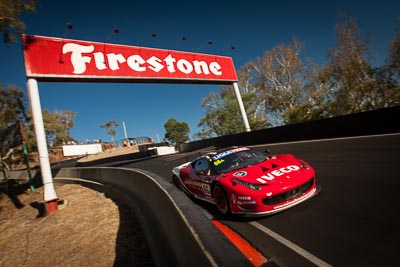 88;88;9-February-2014;Australia;Bathurst;Bathurst-12-Hour;Craig-Lowndes;Ferrari-458-Italia-GT3;John-Bowe;Maranello-Motorsport;Mika-Salo;NSW;New-South-Wales;Peter-Edwards;auto;endurance;motorsport;racing;wide-angle