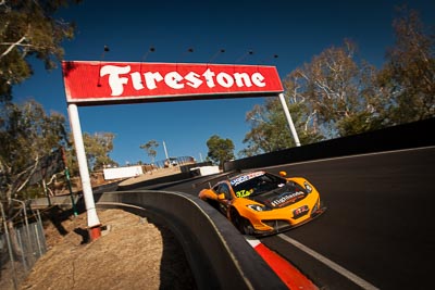 37;37;9-February-2014;Andrew-Kirkaldy;Australia;Bathurst;Bathurst-12-Hour;Klark-Quinn;McLaren-MP4‒12C;NSW;New-South-Wales;Shane-Van-Gisbergen;Tony-Quinn;VIP-Racing;auto;endurance;motorsport;racing;wide-angle