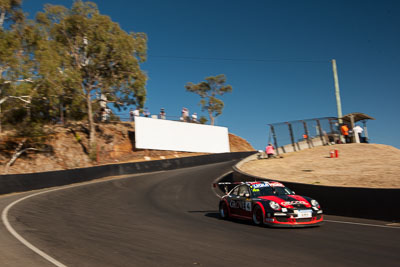 4;4;9-February-2014;Australia;Bathurst;Bathurst-12-Hour;Ben-Barker;Earl-Bamber;Grove-Motorsport;NSW;New-South-Wales;Porsche-997-GT3-Cup;Stephen-Grove;auto;endurance;motorsport;racing;sky;wide-angle