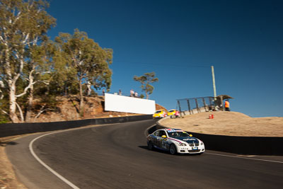 28;9-February-2014;Allan-Shephard;Australia;BMW-335i;Bathurst;Bathurst-12-Hour;GWS-Personnel;Kean-Booker;NSW;New-South-Wales;Peter-ODonnell;auto;endurance;motorsport;racing;sky;wide-angle