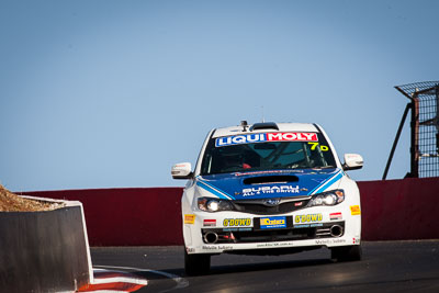 7;7;9-February-2014;Angus-Kennard;Australia;Bathurst;Bathurst-12-Hour;Dean-Herridge;John-ODowd;Maximum-Motorsport;NSW;New-South-Wales;Subaru-Impreza-WRX-STI;auto;endurance;motorsport;racing;super-telephoto