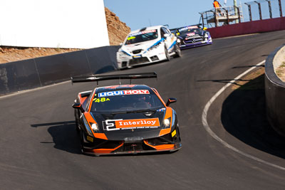 48;48;9-February-2014;Australia;Bathurst;Bathurst-12-Hour;Dale-Wood;Gallardo-LP560‒4;Justin-McMillan;M-Motorsport;NSW;New-South-Wales;Ross-Lilley;Steve-Richards;auto;endurance;motorsport;racing;telephoto