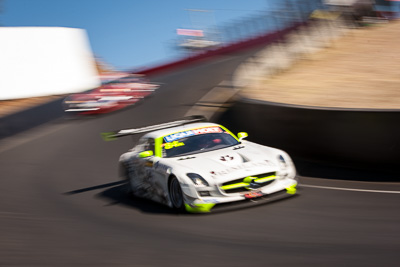 84;9-February-2014;Australia;Bathurst;Bathurst-12-Hour;HTP-Motorsport;Harold-Primat;Maximilian-Buhk;Mercedes‒Benz-SLS-AMG-GT3;NSW;New-South-Wales;Thomas-Jaeger;Thomas-Jäger;auto;endurance;motion-blur;motorsport;racing;telephoto