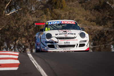 51;51;9-February-2014;Andrew-MacPherson;Australia;Bathurst;Bathurst-12-Hour;Ben-Porter;Garth-Walden;IMAKKWIKMIT;NSW;New-South-Wales;Porsche-911-GT3-Cup-S;auto;endurance;motorsport;racing;super-telephoto