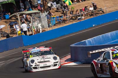 51;51;9-February-2014;Andrew-MacPherson;Australia;Bathurst;Bathurst-12-Hour;Ben-Porter;Garth-Walden;IMAKKWIKMIT;NSW;New-South-Wales;Porsche-911-GT3-Cup-S;auto;endurance;motorsport;racing;super-telephoto