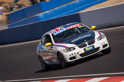 28;9-February-2014;Allan-Shephard;Australia;BMW-335i;Bathurst;Bathurst-12-Hour;GWS-Personnel;Kean-Booker;NSW;New-South-Wales;Peter-ODonnell;auto;endurance;motorsport;racing;super-telephoto