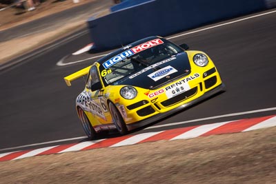 6;6;9-February-2014;Australia;Bathurst;Bathurst-12-Hour;Garth-Duffy;Michael-Hector;NSW;New-South-Wales;Porsche-997-GT3-Cup;Richard-Gartner;SAFE‒T‒STOP;Stewart-Kostera;auto;endurance;motorsport;racing;super-telephoto