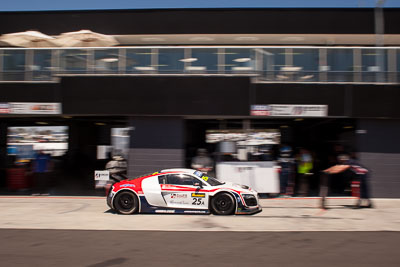 25;25;28mm;9-February-2014;Audi-R8-LMS-Ultra;Australia;Bathurst;Bathurst-12-Hour;Eric-Lux;Mark-Patterson;Markus-Winkelhock;NSW;New-South-Wales;United-Autosports;auto;endurance;motion-blur;motorsport;racing