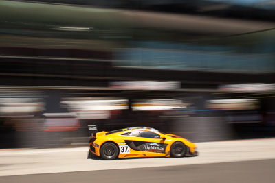 37;28mm;37;9-February-2014;Andrew-Kirkaldy;Australia;Bathurst;Bathurst-12-Hour;Klark-Quinn;McLaren-MP4‒12C;NSW;New-South-Wales;Shane-Van-Gisbergen;Tony-Quinn;VIP-Racing;auto;endurance;motion-blur;motorsport;racing