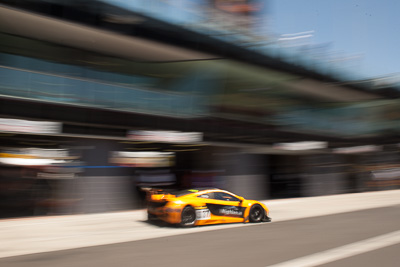 37;28mm;37;9-February-2014;Andrew-Kirkaldy;Australia;Bathurst;Bathurst-12-Hour;Klark-Quinn;McLaren-MP4‒12C;NSW;New-South-Wales;Shane-Van-Gisbergen;Tony-Quinn;VIP-Racing;auto;endurance;motion-blur;motorsport;racing