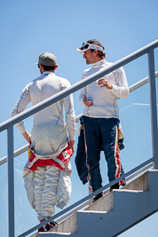 9-February-2014;Australia;Bathurst;Bathurst-12-Hour;Markus-Winkelhock;NSW;New-South-Wales;Phoenix-Racing;Rene-Rast;René-Rast;United-Autosports;atmosphere;auto;endurance;motorsport;paddock;portrait;racing;telephoto