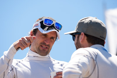 9-February-2014;Australia;Bathurst;Bathurst-12-Hour;Markus-Winkelhock;NSW;New-South-Wales;United-Autosports;atmosphere;auto;endurance;motorsport;paddock;portrait;racing;telephoto