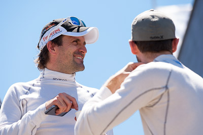 9-February-2014;Australia;Bathurst;Bathurst-12-Hour;Markus-Winkelhock;NSW;New-South-Wales;United-Autosports;atmosphere;auto;endurance;motorsport;paddock;portrait;racing;telephoto