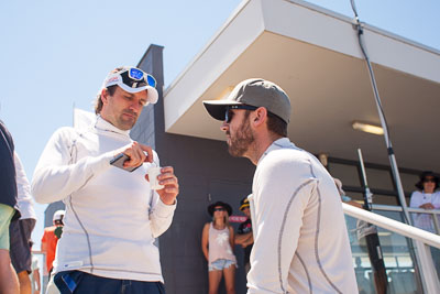 28mm;9-February-2014;Australia;Bathurst;Bathurst-12-Hour;Markus-Winkelhock;NSW;New-South-Wales;Phoenix-Racing;Rene-Rast;René-Rast;United-Autosports;atmosphere;auto;endurance;motorsport;paddock;portrait;racing