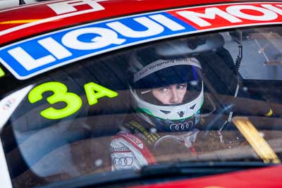 9-February-2014;Australia;Bathurst;Bathurst-12-Hour;NSW;New-South-Wales;Phoenix-Racing;Rahel-Frey;atmosphere;auto;endurance;garage;in‒car;motorsport;portrait;racing;telephoto