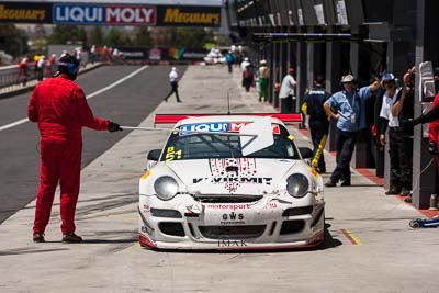 51;51;9-February-2014;Andrew-MacPherson;Australia;Bathurst;Bathurst-12-Hour;Ben-Porter;Garth-Walden;IMAKKWIKMIT;NSW;New-South-Wales;Porsche-911-GT3-Cup-S;auto;endurance;motorsport;racing;telephoto