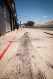 28mm;9-February-2014;Australia;Bathurst;Bathurst-12-Hour;NSW;New-South-Wales;atmosphere;auto;detail;endurance;motorsport;pitlane;racing;skid