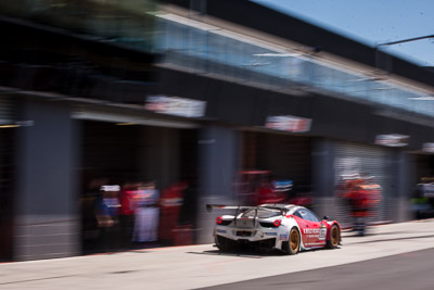 88;88;9-February-2014;Australia;Bathurst;Bathurst-12-Hour;Craig-Lowndes;Ferrari-458-Italia-GT3;John-Bowe;Maranello-Motorsport;Mika-Salo;NSW;New-South-Wales;Peter-Edwards;auto;endurance;motion-blur;motorsport;racing;telephoto