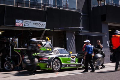 63;63;9-February-2014;Australia;Bathurst;Bathurst-12-Hour;Erebus-Motorsport;Erebus-Racing;Greg-Crick;Jack-LeBrocq;Mercedes‒Benz-SLS-AMG-GT3;NSW;New-South-Wales;Will-Davison;auto;endurance;motion-blur;motorsport;racing;telephoto