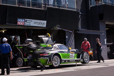 63;63;9-February-2014;Australia;Bathurst;Bathurst-12-Hour;Erebus-Motorsport;Erebus-Racing;Greg-Crick;Jack-LeBrocq;Mercedes‒Benz-SLS-AMG-GT3;NSW;New-South-Wales;Will-Davison;auto;endurance;motion-blur;motorsport;racing;telephoto