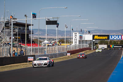 25;25;9-February-2014;Audi-R8-LMS-Ultra;Australia;Bathurst;Bathurst-12-Hour;Eric-Lux;Mark-Patterson;Markus-Winkelhock;NSW;New-South-Wales;United-Autosports;auto;endurance;motorsport;racing;telephoto