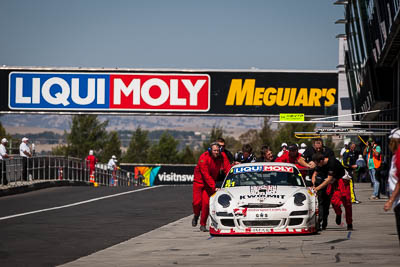 51;51;9-February-2014;Andrew-MacPherson;Australia;Bathurst;Bathurst-12-Hour;Ben-Porter;Garth-Walden;IMAKKWIKMIT;NSW;New-South-Wales;Porsche-911-GT3-Cup-S;auto;endurance;motorsport;racing;telephoto