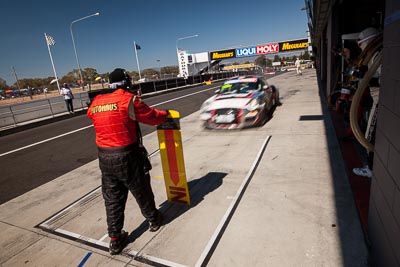 19;19;9-February-2014;Australia;Bathurst;Bathurst-12-Hour;Damien-Flack;NSW;New-South-Wales;Porsche-997-GT3-Cup;Rob-Smith;Rosche-Visper;Shane-Smollen;auto;endurance;motion-blur;motorsport;racing;wide-angle