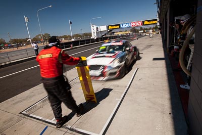 19;19;9-February-2014;Australia;Bathurst;Bathurst-12-Hour;Damien-Flack;NSW;New-South-Wales;Porsche-997-GT3-Cup;Rob-Smith;Rosche-Visper;Shane-Smollen;auto;endurance;motion-blur;motorsport;racing;wide-angle