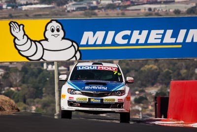 7;7;9-February-2014;Angus-Kennard;Australia;Bathurst;Bathurst-12-Hour;Dean-Herridge;John-ODowd;Maximum-Motorsport;NSW;New-South-Wales;Subaru-Impreza-WRX-STI;auto;endurance;motorsport;racing;super-telephoto