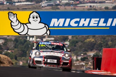 19;19;9-February-2014;Australia;Bathurst;Bathurst-12-Hour;Damien-Flack;NSW;New-South-Wales;Porsche-997-GT3-Cup;Rob-Smith;Rosche-Visper;Shane-Smollen;auto;endurance;motorsport;racing;super-telephoto