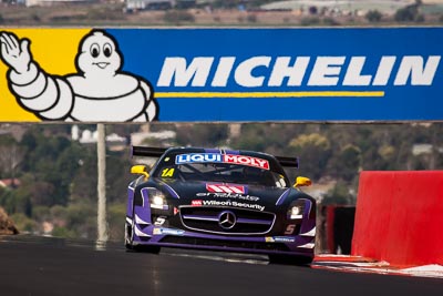 1;1;9-February-2014;Australia;Bathurst;Bathurst-12-Hour;Bernd-Schneider;Erebus-Motorsport;Erebus-Racing;Maro-Engel;Mercedes‒Benz-SLS-AMG-GT3;NSW;New-South-Wales;Nico-Bastian;auto;endurance;motorsport;racing;super-telephoto