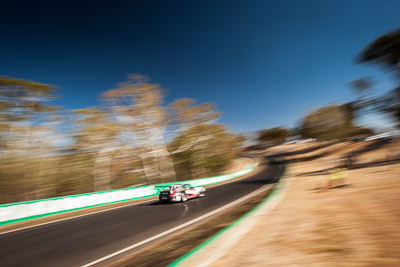 19;19;9-February-2014;Australia;Bathurst;Bathurst-12-Hour;Damien-Flack;NSW;New-South-Wales;Porsche-997-GT3-Cup;Rob-Smith;Rosche-Visper;Shane-Smollen;auto;endurance;motion-blur;motorsport;racing;sky;wide-angle