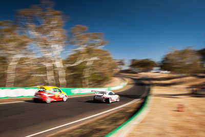 51;51;9-February-2014;Andrew-MacPherson;Australia;Bathurst;Bathurst-12-Hour;Ben-Porter;Garth-Walden;IMAKKWIKMIT;NSW;New-South-Wales;Porsche-911-GT3-Cup-S;auto;endurance;motion-blur;motorsport;racing;sky;wide-angle