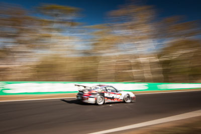 19;19;9-February-2014;Australia;Bathurst;Bathurst-12-Hour;Damien-Flack;NSW;New-South-Wales;Porsche-997-GT3-Cup;Rob-Smith;Rosche-Visper;Shane-Smollen;auto;endurance;motion-blur;motorsport;racing;sky;wide-angle