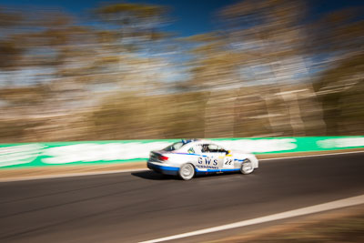 28;9-February-2014;Allan-Shephard;Australia;BMW-335i;Bathurst;Bathurst-12-Hour;GWS-Personnel;Kean-Booker;NSW;New-South-Wales;Peter-ODonnell;auto;endurance;motion-blur;motorsport;racing;sky;wide-angle