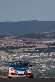 45;45;9-February-2014;Australia;Barton-Mawer;Bathurst;Bathurst-12-Hour;Duvashen-Padayachee;NSW;New-South-Wales;Porsche-997-GT3-Cup;Rencorp-Hyundai-Forklifts;Richard-Muscat;auto;endurance;motorsport;racing;super-telephoto