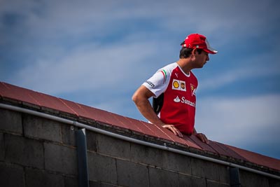 29-March-2014;Australia;Ferrari;Sandown-Raceway;Shannons-Nationals;Topshot;Victoria;atmosphere;fan;sky;spectator;telephoto