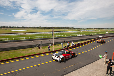 88;29-March-2014;88;AGT;Australia;Australian-GT-Championship;Ferrari-458-Italia-GT3;Grand-Tourer;IL-Bello-Rosso-Maranello-Motorsport;John-Bowe;Maranello-Motorsport;Peter-Edwards;Sandown-Raceway;Shannons-Nationals;Victoria;wide-angle