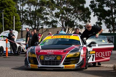 71;29-March-2014;71;AGT;Audi-R8-LMS;Australia;Australian-GT-Championship;Dean-Koutsoumidis;Equity‒One-Mortgage-Fund;Grand-Tourer;Sandown-Raceway;Shannons-Nationals;Victoria;atmosphere;telephoto