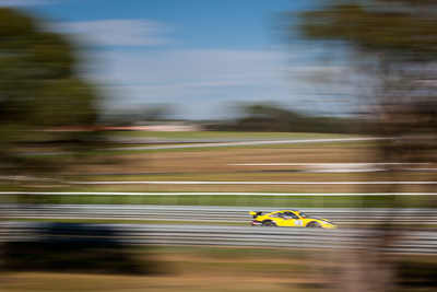 3;29-March-2014;3;AGT;Australia;Australian-GT-Championship;Ben-Foessel;George-Foessel;Grand-Tourer;Motor-School;Porsche-997-GT3-Cup;Sandown-Raceway;Shannons-Nationals;Victoria;motion-blur;telephoto