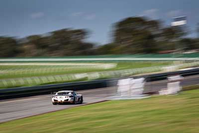 9;30-March-2014;9;AGT;Australia;Australian-GT-Championship;Ginetta-G50-GT4;Grand-Tourer;Sandown-Raceway;Shannons-Nationals;TM-Motorsports;Tony-Martin;Victoria;motion-blur;telephoto