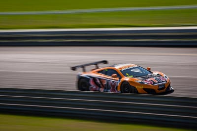 1;1;30-March-2014;AGT;Australia;Australian-GT-Championship;Darrell-Lea;Grand-Tourer;Klark-Quinn;McLaren-MP4‒12C;Sandown-Raceway;Shannons-Nationals;Victoria;motion-blur;telephoto