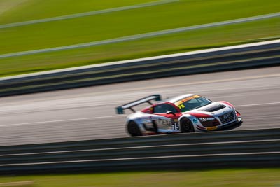 75;30-March-2014;75;AGT;Audi-R8-LMS-2011;Australia;Australian-GT-Championship;Grand-Tourer;JAMEC-PEM-RACING;Sandown-Raceway;Shannons-Nationals;Steven-McLaughlan;Victoria;motion-blur;telephoto