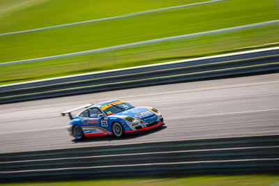 25;25;30-March-2014;AGT;Australia;Australian-GT-Championship;Brendan-Cook;Grand-Tourer;Matt-Kingsley;Porsche-997-Cup;Sandown-Raceway;Shannons-Nationals;Victoria;Walz-Group-Cook-Racing;motion-blur;telephoto